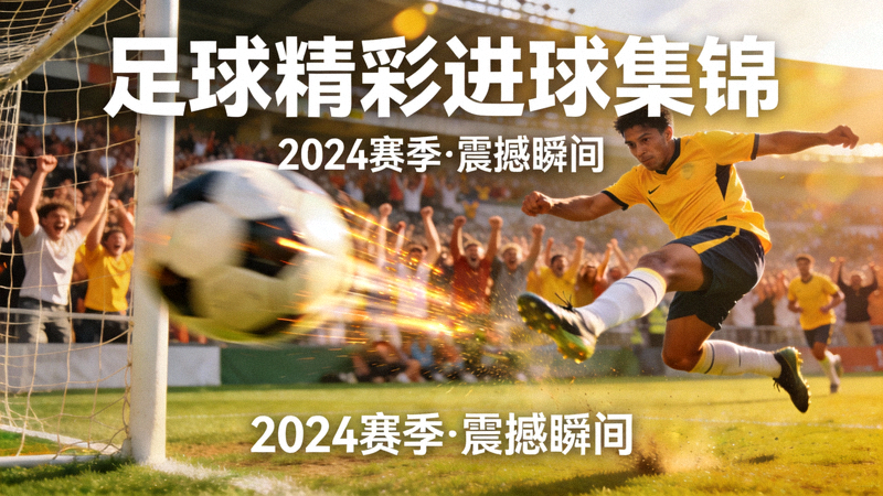 足球比赛精彩进球瞬间视频集锦封面